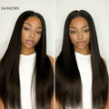US Only - Luvme All-Day Comfort™ Wig 200% Density Bone Straight Glueless 7x6 Closure HD Lace Human Hair Wig Pre-Cut Lace