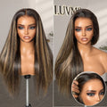 PreMax Wigs | Super Natural Hairline Silky Straight Glueless 13x4 Frontal Lace Wig Human Hair Pre-Cut Lace