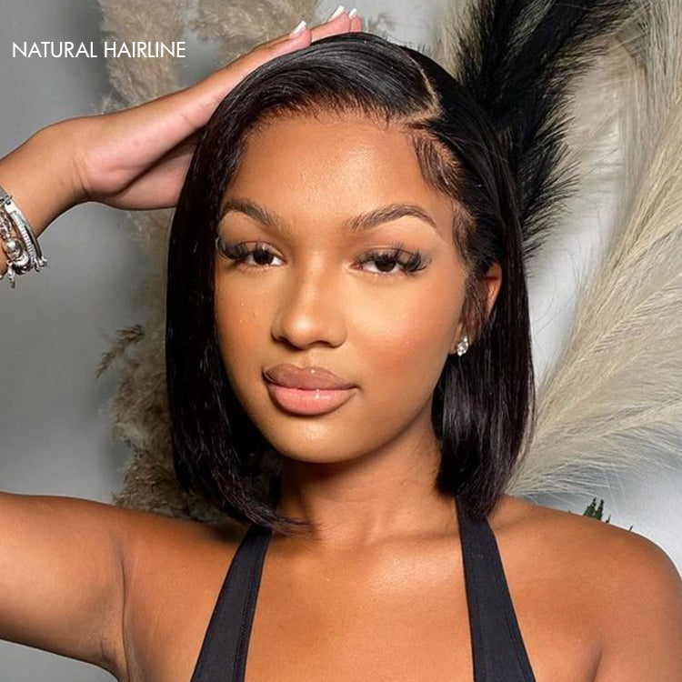 Special Deal | Luvme Hair PartingMax Glueless Wig Silky Blunt Bob Cut 7x6 Closure HD Lace Wig Breathable Cap