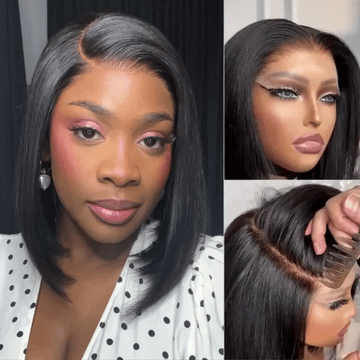 Special Deal | Luvme Hair PartingMax Glueless Wig Silky Blunt Bob Cut 7x6 Closure HD Lace Wig Breathable Cap