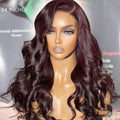 Final Restock | Classic Dark Plum Body Wave Glueless 5x5 Closure HD Lace Long Wig - US Only