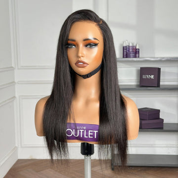 Special Deal | Pre-Knotless PartingMax Super Natural Silky Straight Glueless 7x6 Closure HD Lace Wig Pre-cut Lace Breathable Cap