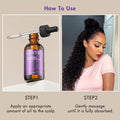 US Only | Luvme Rosemary Mint Scalp Oil, Scalp Care, Soothe & Strengthen