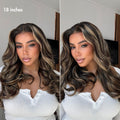 Curtain Bangs Blonde Highlight Loose Wave Glueless 5x5 Closure Pre-Cut Lace Wig All Head Sizes Fit Cap