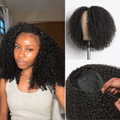 Tiktok Exclusive Deal | Luvme Too Easy Texture™ 3-In-1 Half Wig 180% Density Kinky Curly / Yaki Straight / Water Wave Glueless Flexi-Fit Drawstring Wig