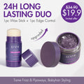 24H Long Lasting Duo | Wax Stick+Edge Control | Add-on Item