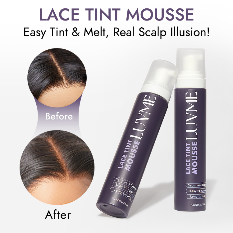 US Only | 1pc Dark Brown Lace Tint Mousse for Wig Melt | Add-on Item