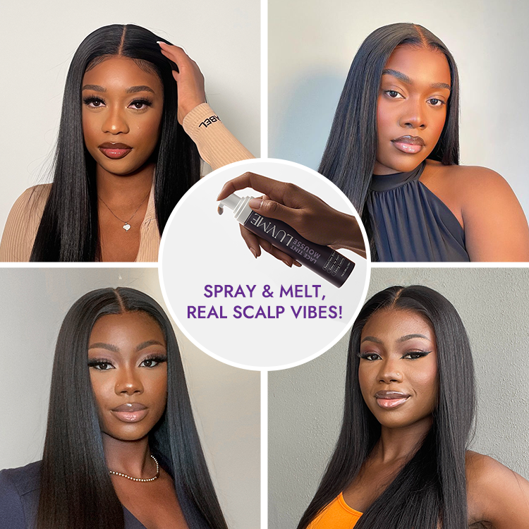 US Only | 1pc Dark Brown Lace Tint Mousse for Wig Melt