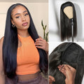 Luvme Too Easy Texture™ Wig 180% Density Yaki Straight Glueless Headband Wig Flexi-Fit Drawstring (Get Free Trendy Headbands)