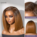 Weekly Special | Luvme All-Day Comfort™ Wig Blunt Cut Bob Glueless Minimalist HD Lace Short Human Hair Wig Pre-Cut Lace