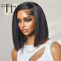 AiryFit™ Scalp Care Wigs | Silky Blunt Cut Bob Snugfit Glueless Minimalist HD Lace Short Wig Pre-Cut Lace  - US Only