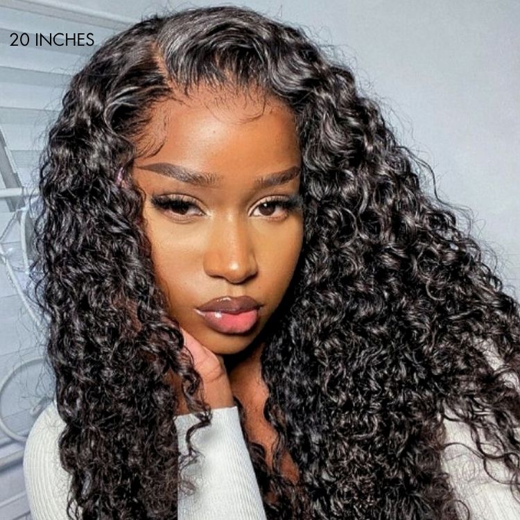 Special Deal | Wet and Wavy 5x5 Closure Pre-Cut Lace Water Wave Wig Glueless Side Part Human Hair Wig