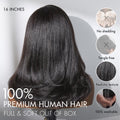 Weekly Special | Natural Look Yaki Texture Layered Bangs Bob Wig Glueless Minimalist HD Lace Human Hair Wig Pre-Cut Lace