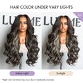 Luvme All-Day Comfort™ Wig 180% Density Platinum Blonde Highlight Loose Body Wave Glueless 7x6 Closure HD Lace Wig Pre-Cut Lace