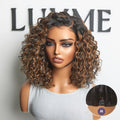 Luvme All-Day Comfort™ Wig Deep Wave Glueless Minimalist HD Lace Human Hair Curly Wig Pre-Cut Lace