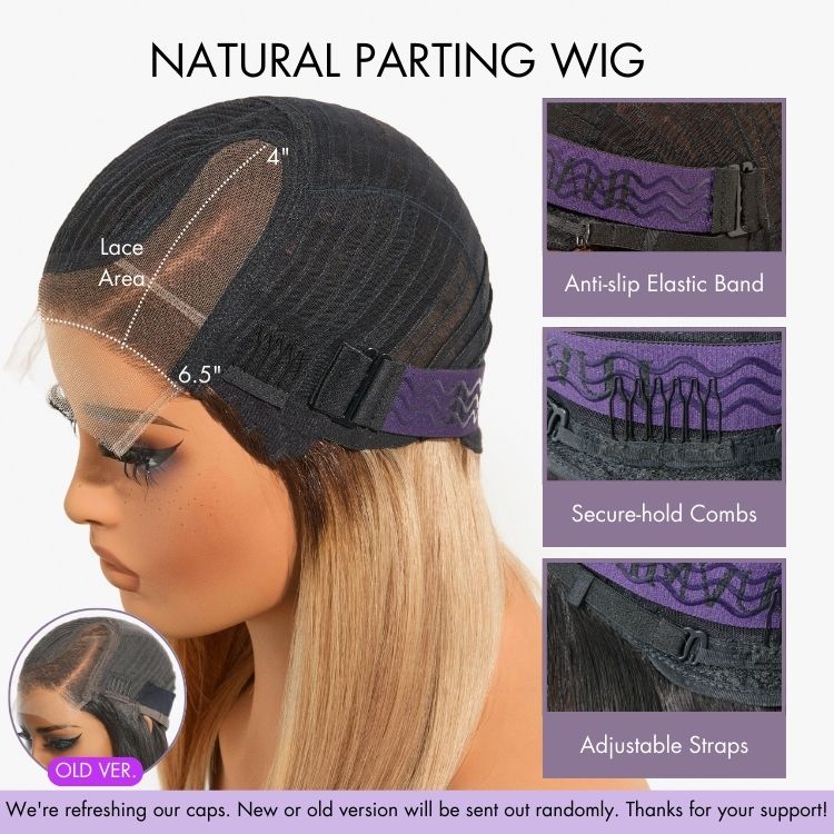 New Customers Only | Trendy Short Cut Curly Minimalist HD Lace Glueless Side Part Wig 100% Human Hair