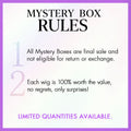 US Only | Mystery Box | VALUED $139.9 | 08 Inches Minimalist HD Lace Wigs - US Only