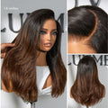 New Customers Only | Luvme All-Day Comfort™ Wig Layered Light Yaki Straight Glueless 7x6 Closure HD Lace Human Hair Wig Pre-Cut Lace