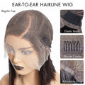 180% Density Face-Framing Trendy Curly Wig Glueless Ear-to-ear Wide T Lace Front Wig Human Hair Pre-Cut Lace