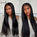 PreMax Wigs | HD Lace Super Natural Hairline Silky Straight Glueless 13x4 Frontal Lace Wig Human Hair Pre-Cut Lace