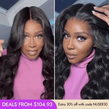 New Customers Only | Luvme All-Day Comfort™ Wig Glueless 7x6 Closure HD Lace Loose Body Wave Long Wig Pre-Cut Lace