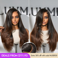New Customers Only | Luvme All-Day Comfort™ Wig Layered Light Yaki Straight Glueless 7x6 Closure HD Lace Human Hair Wig Pre-Cut Lace
