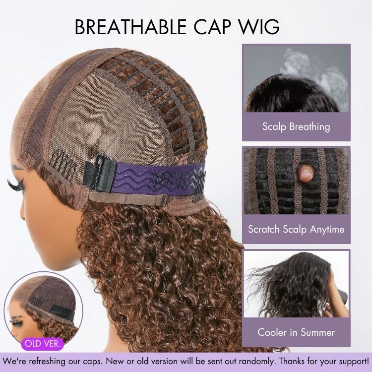 Weekly Special | Wet and Wavy 5x5 Closure Pre-Cut Lace Water Wave Wig Glueless Side Part Human Hair Wig Breathable Cap