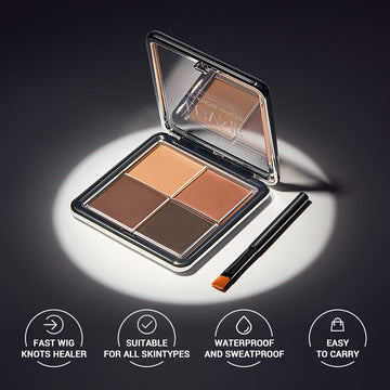 US Only | Upgrade 2.0 1pc Wig Knots Healer with a Brush, for Lace Wigs, Frontal Part and Hairline