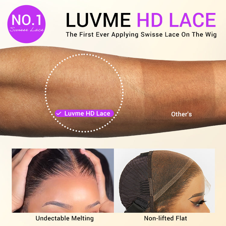 Coily Curly 5x5 Closure HD Lace Glueless Pre-Cut Wig with Breathable Cap