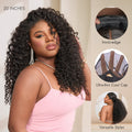 Luvme Too Easy Texture™ 3-In-1 Half Wig 180% Density Water Wave Glueless Flexi-Fit Drawstring Wig