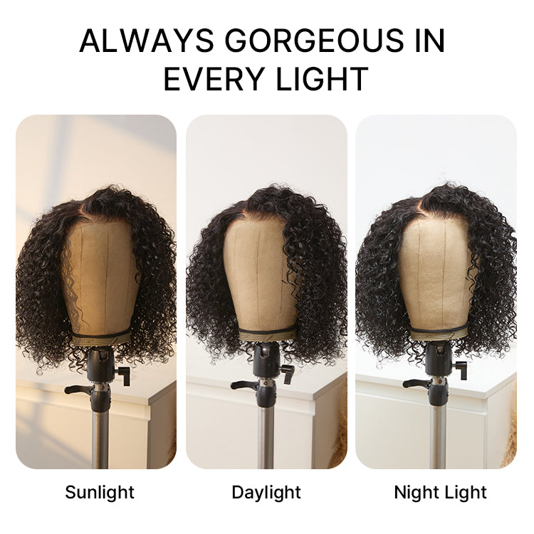 Special Deal | Wet and Wavy 5x5 Closure Pre-Cut Lace Water Wave Wig Glueless Side Part Human Hair Wig