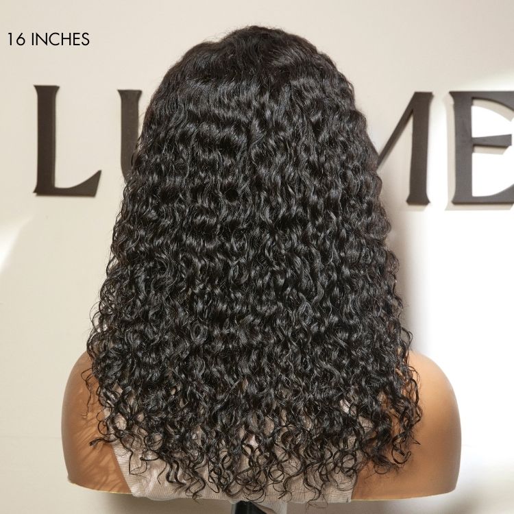 Black Deep Wave Headband Wig (Get Free Trendy Headbands)