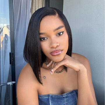 VIP DAY ONLY | 10 Inches PreMax Wigs - Silky Bob Ear-to-Ear Glueless 13x6 Frontal HD Lace Short Bob Wig  - US Only