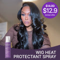 US Only | Heat Protectant Spray, Leave-in Conditioner, up to 450℉ Heat Protection, Color & Shine Seal