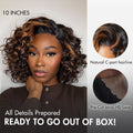 Weekly Special | Luvme Hair Mature Bouncy Curl Left C Part Glueless Minimalist HD Lace Wig Pre-Cut Lace