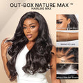 NatureMAX™ 200% / 250% Density Loose Wave Glueless 13x6 HD Lace Front Wig Human Hair Pre-Cut Lace Flexi-Fit Drawstring Cap