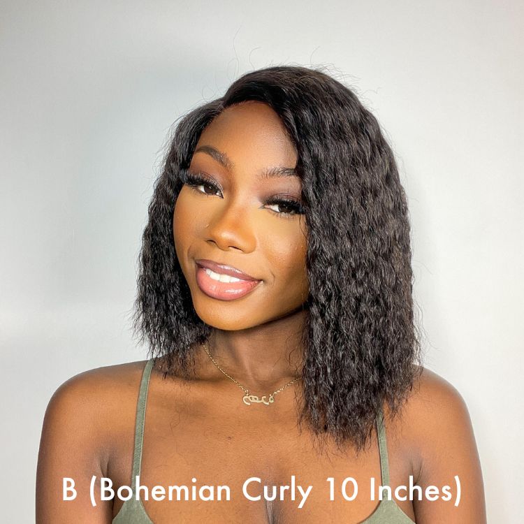 Down To $99 | Final Deal 10 inches to 14 inches | Lace Wig | 4 Styles Available Only 50 Left | No Code