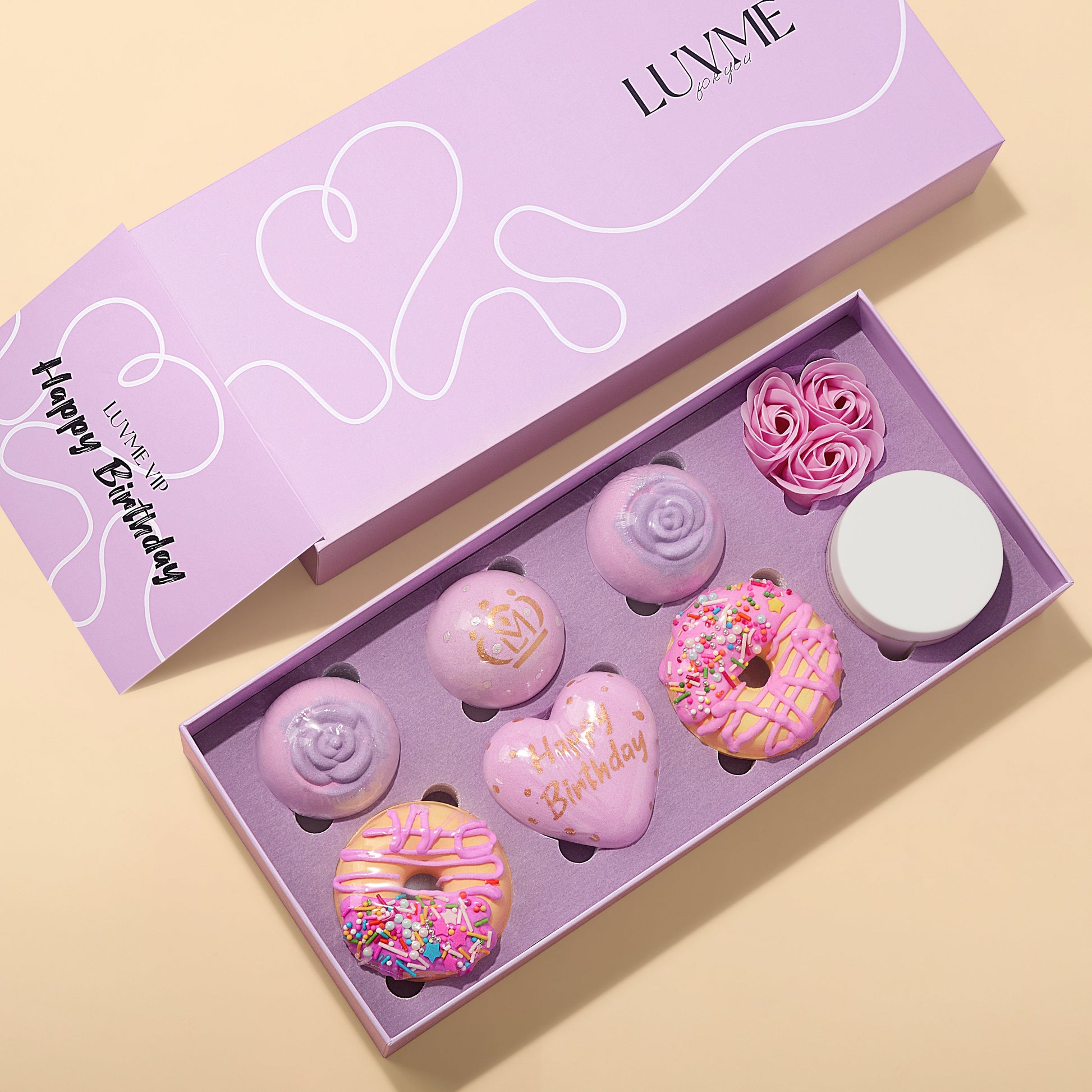 VIP Birthday Gift for Golden Queen Only | Bath Ball Set