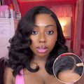 MyOwn-Fit™ Wig 180% Density Glueless 7x6 Closure HD Lace Loose Body Wave Short Wig Pre-Cut Lace