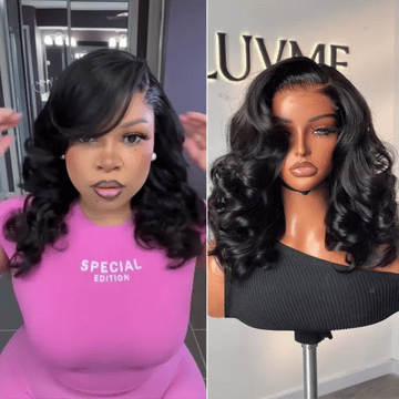 MyOwn-Fit™ Wig 180% Density Glueless 7x6 Closure HD Lace Loose Body Wave Short Wig Pre-Cut Lace