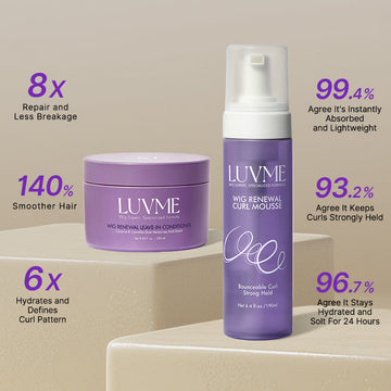 US Only | Wig Curl Mousse with Coconut Oil & Wig Renewal Hair Mask | Add-on Item