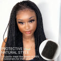 Readitress™ Afro Kinky Bulk Human hair for Dreadlock Extensions,Repair Locs, Twists and Braids