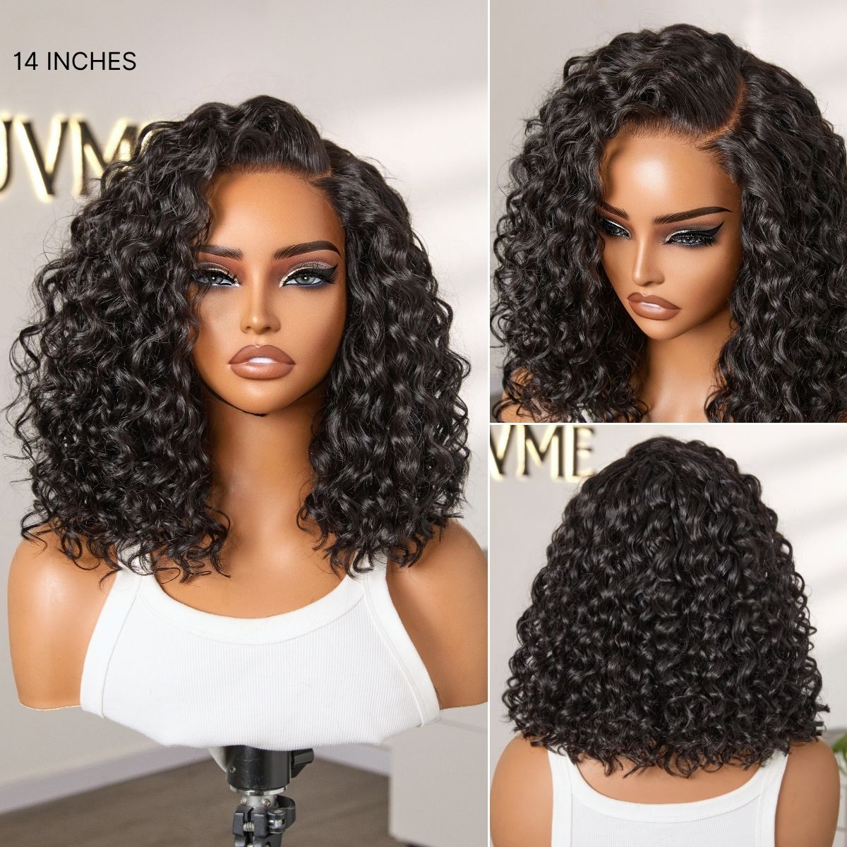Special Deal | Ready to Go Water Wave Short Curly Bob Wig Glueless Minimalist HD Lace Wig Pre-Cut Lace