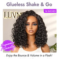 Ready to Go Water Wave Short Curly Bob Wig Glueless Minimalist HD Lace Wig Pre-Cut Lace