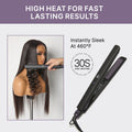US only | 1PC Hair Straightener,  Up to 460°F, Quick, Smooth & Frizz-Free Styling Tool for Wigs and Natural Hair, Travel-Friendly