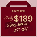 Lucky Bag 2 Wigs ( VALUED $378) 22-24 Inches  | Random Color | Ships to US Only*
