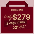 Lucky Bag 3 Wigs (VALUED Up To $558 ) 22-24 Inches  | Random Color | Ships to US Only*