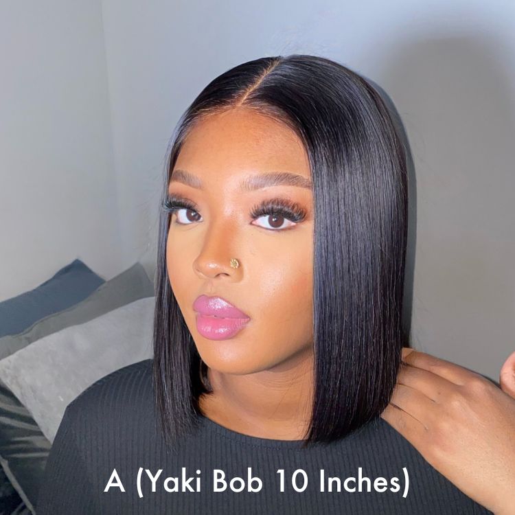 $89 Each | Final Deal 8 inches to 10 inches | Short Wig | Lace Wig | 4 Styles Available Only 50 Left | No Code Needed | US ONLY