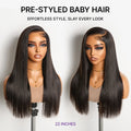 VIP ONLY | Luvme All-Day Comfort Wig 180% Density Bone Straight with Baby Hair / Loose Body Wave PartingMax Glueless 7x6 Closure HD Lace Wig Pre-Cut Lace