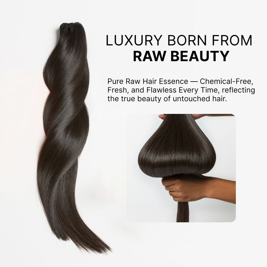 RawMagic Luxe Bundles - Pure Raw Hair x Obsidian Luster